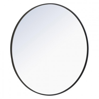 Elegant Wall Mirror - Black, L 36" (MR4041BK)