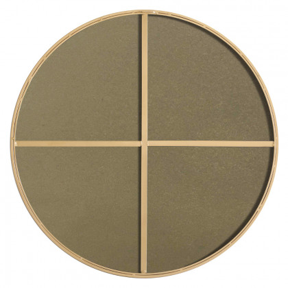 Elegant Wall Mirror - Brass, L 36" (MR4042BR)
