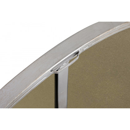 Elegant Wall Mirror - Silver, L 36" (MR4043S)