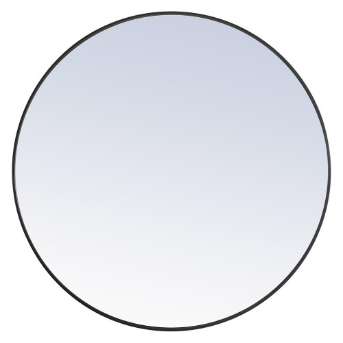 Elegant Wall Mirror - Black, L 42" (MR4044BK)