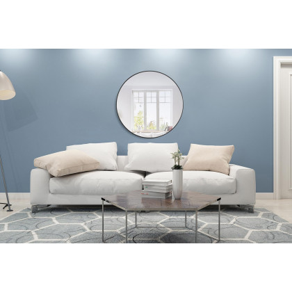 Elegant Wall Mirror - Black, L 42" (MR4044BK)