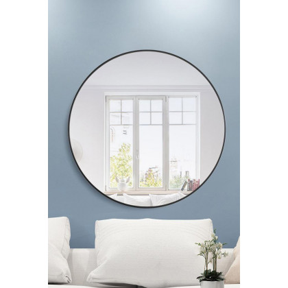 Elegant Wall Mirror - Black, L 42" (MR4044BK)