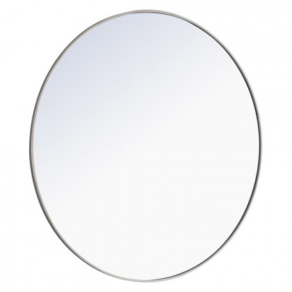 Elegant Wall Mirror - Silver, L 48" (MR4049S)