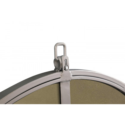 Elegant Wall Mirror - Silver, L 24" (MR4053S)