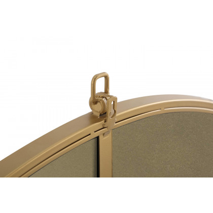 Elegant Wall Mirror - Brass, L 28" (MR4055BR)
