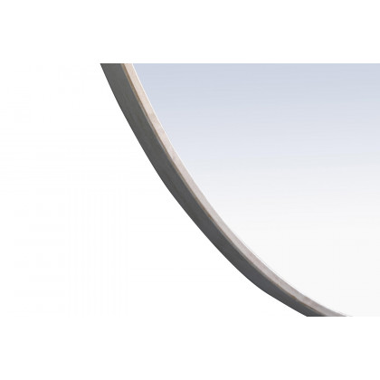 Elegant Wall Mirror - Silver, L 28" (MR4056S)