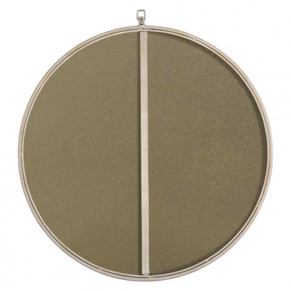 Elegant Wall Mirror - Silver, L 28" (MR4056S)