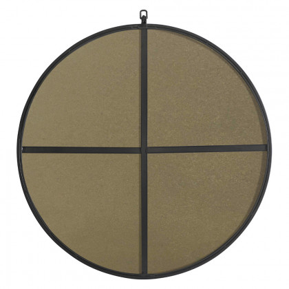 Elegant Wall Mirror - Black, L 32" (MR4057BK)