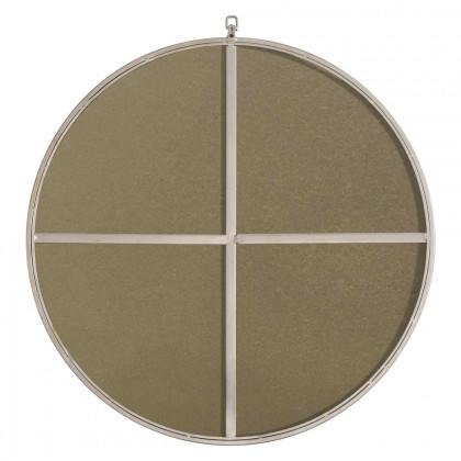 Elegant Wall Mirror - Silver, L 32" (MR4059S)