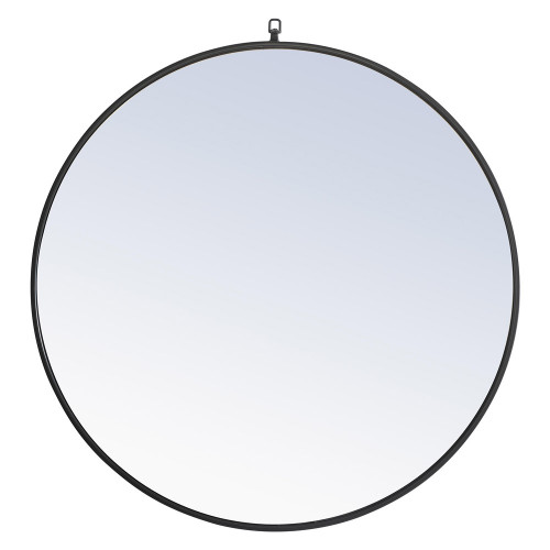 Elegant Wall Mirror - Black, L 36" (MR4061BK)