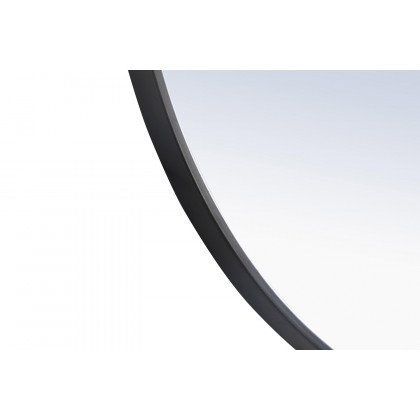 Elegant Wall Mirror - Black, L 36" (MR4061BK)