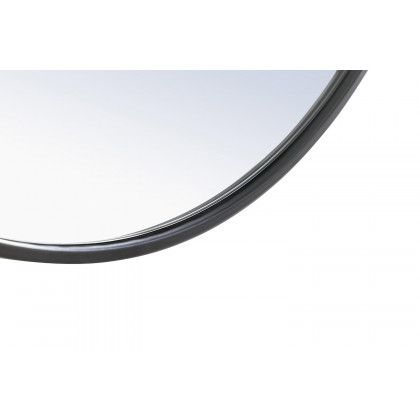 Elegant Wall Mirror - Black, L 36" (MR4061BK)