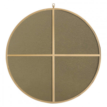 Elegant Wall Mirror - Brass, L 36" (MR4062BR)