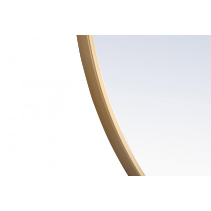 Elegant Wall Mirror - Brass, L 36" (MR4062BR)