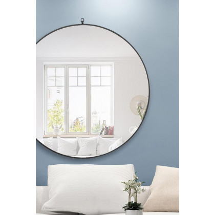 Elegant Wall Mirror - Black, L 42" (MR4064BK)