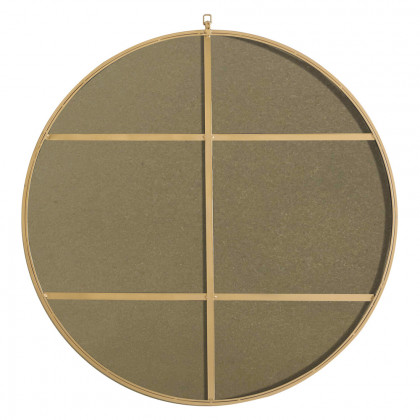 Elegant Wall Mirror - Brass, L 42" (MR4065BR)