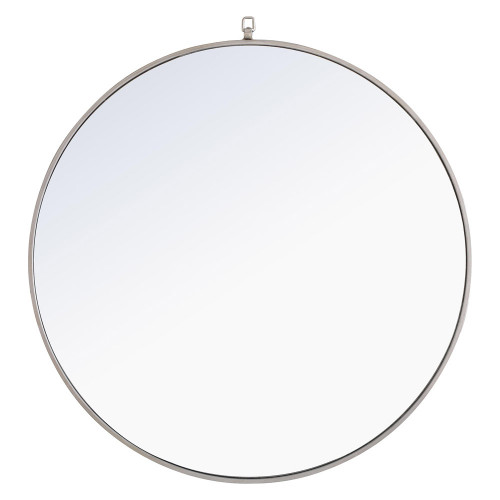 Elegant Wall Mirror - Silver, L 42" (MR4066S)