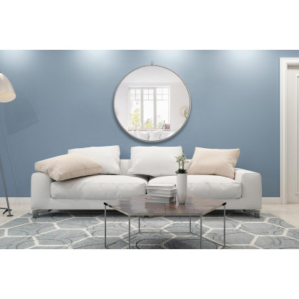 Elegant Wall Mirror - Silver, L 42" (MR4066S)