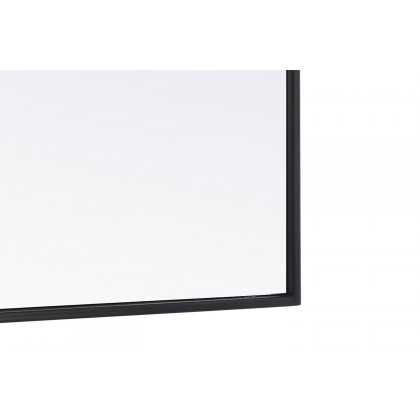 Elegant Wall Mirror - Black, L 32" (MR4071BK)