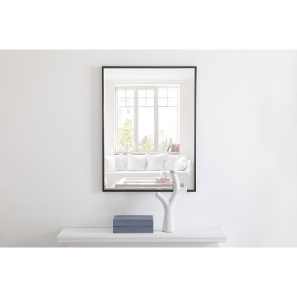 Elegant Wall Mirror - Black, L 32" (MR4071BK)