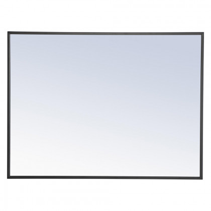 Elegant Wall Mirror - Black, L 32" (MR4071BK)