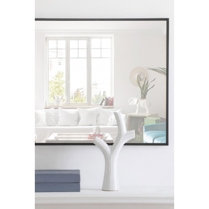 Elegant Wall Mirror - Black, L 32" (MR4071BK)