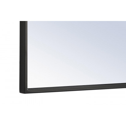 Elegant Wall Mirror - Black, L 32" (MR4071BK)