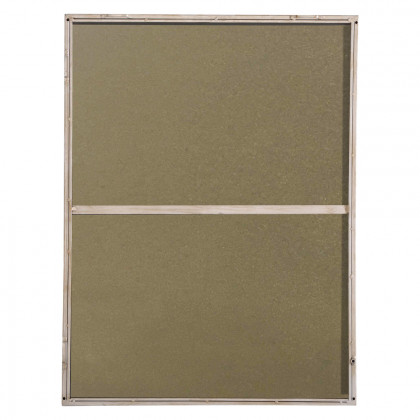 Elegant Wall Mirror - Silver, L 32" (MR4073S)