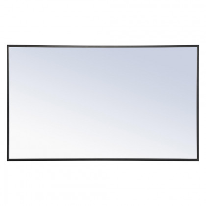 Elegant Wall Mirror - Black, L 40" (MR4074BK)