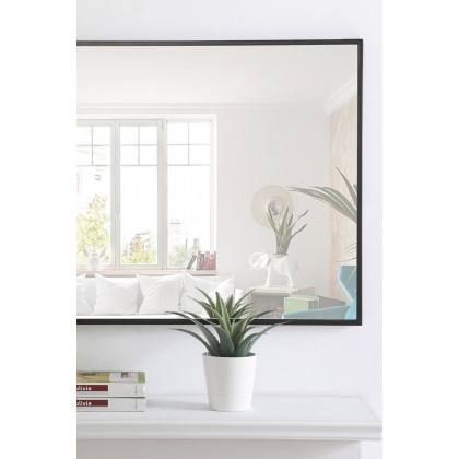 Elegant Wall Mirror - Black, L 40" (MR4074BK)