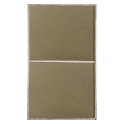 Elegant Wall Mirror - Silver, L 40" (MR4076S)