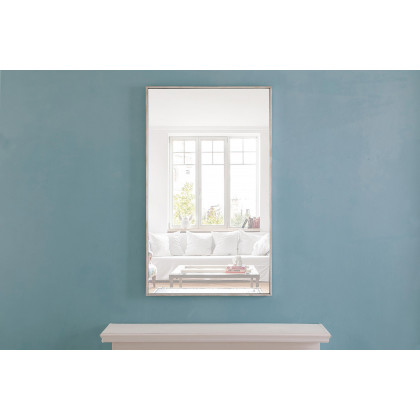 Elegant Wall Mirror - Silver, L 40" (MR4076S)