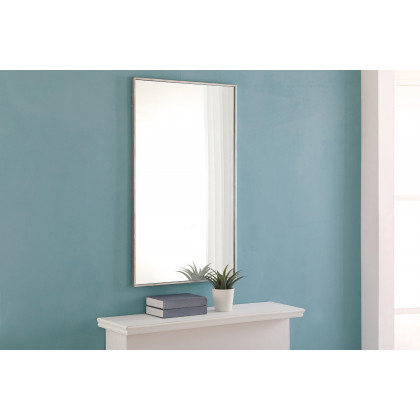 Elegant Wall Mirror - Silver, L 40" (MR4076S)