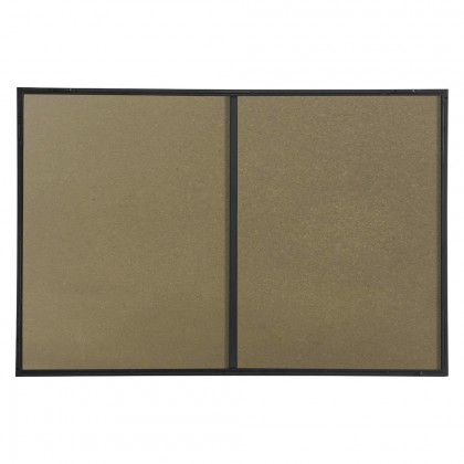 Elegant Wall Mirror - Black, L 42" (MR4077BK)