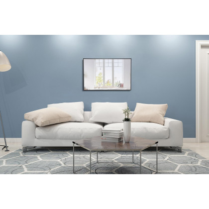 Elegant Wall Mirror - Black, L 42" (MR4077BK)