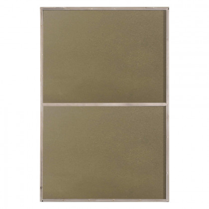 Elegant Wall Mirror - Silver, L 42" (MR4079S)