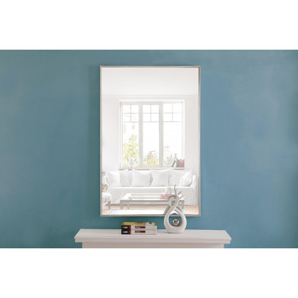 Elegant Wall Mirror - Silver, L 42" (MR4079S)