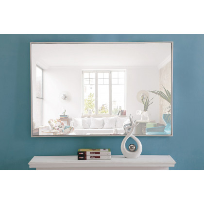Elegant Wall Mirror - Silver, L 42" (MR4079S)