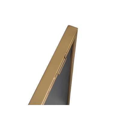 Elegant Wall Mirror - Brass, L 18" (MR4082BR)
