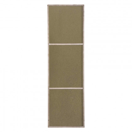 Elegant Wall Mirror - Silver, L 18" (MR4083S)