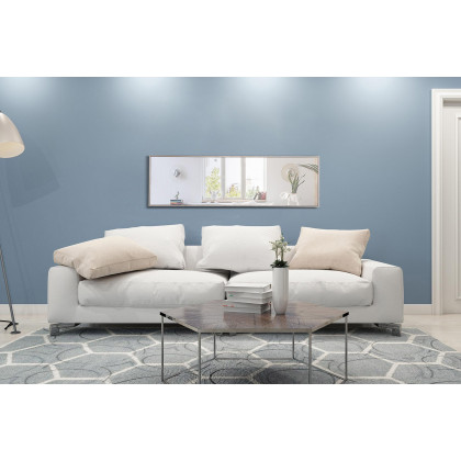 Elegant Wall Mirror - Silver, L 18" (MR4083S)