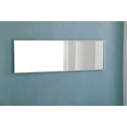 Elegant Wall Mirror - Silver, L 18" (MR4083S)