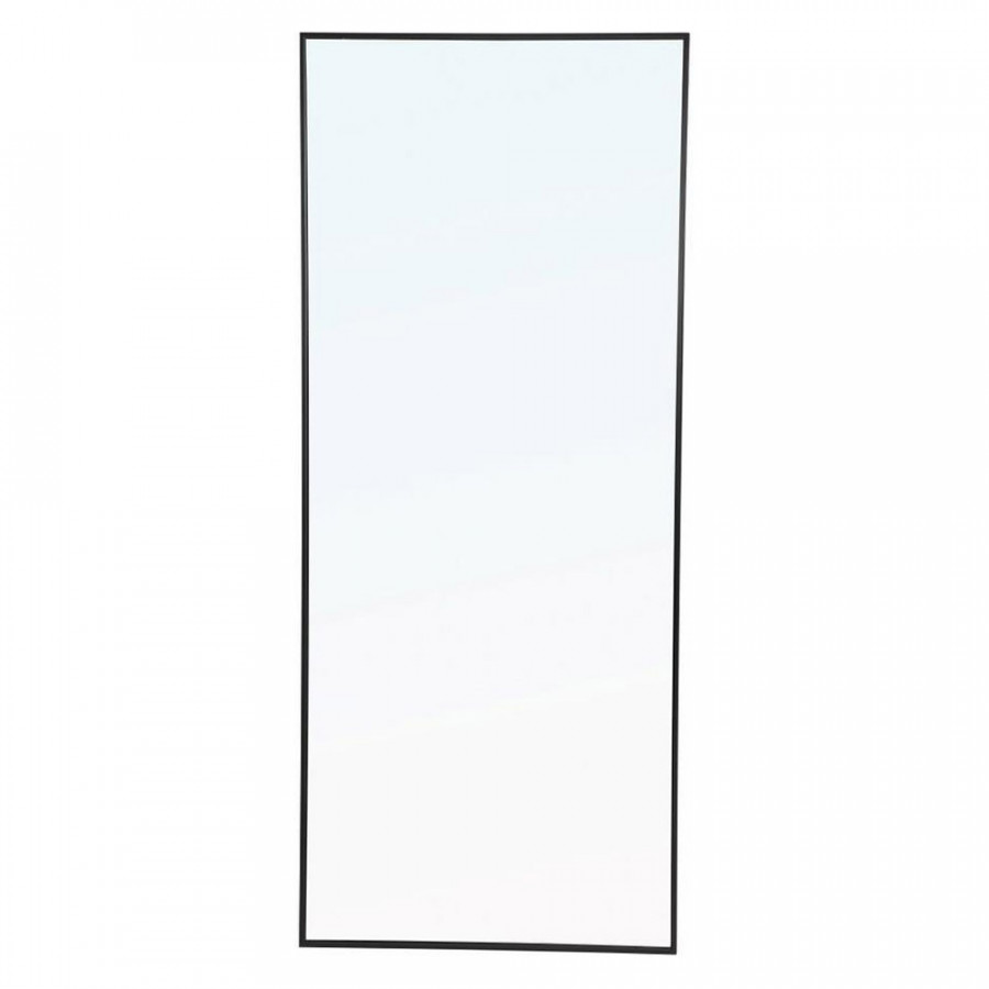Elegant Wall Mirror - Black, L 30" (MR4084BK)