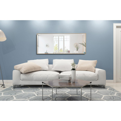 Elegant Wall Mirror - Brass, L 30" (MR4085BR)