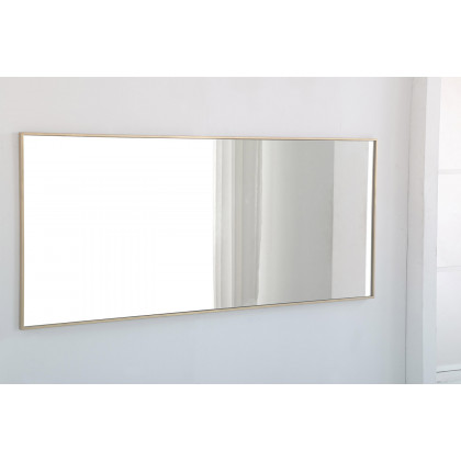 Elegant Wall Mirror - Brass, L 30" (MR4085BR)