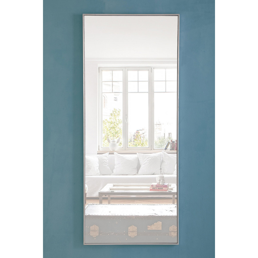 Elegant Wall Mirror - Silver, L 30" (MR4086S)