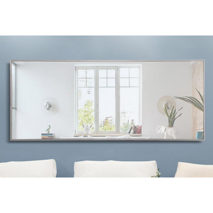 Elegant Wall Mirror - Silver, L 30" (MR4086S)