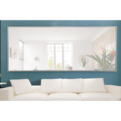 Elegant Wall Mirror - Silver, L 30" (MR4086S)