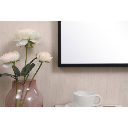 Elegant Wall Mirror - Black, L 28" (MR41428BK)