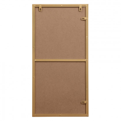 Elegant Wall Mirror - Brass, L 28" (MR41428BR)